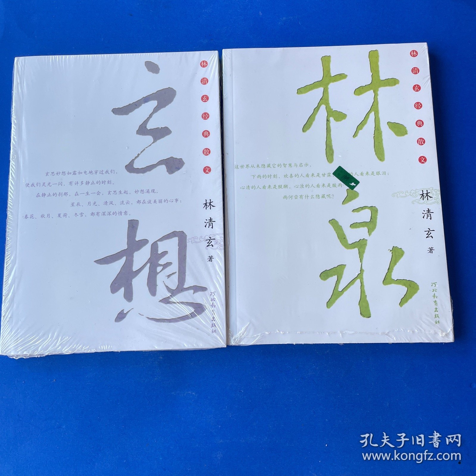 林清玄经典散文－林泉.玄想.（2本合售）