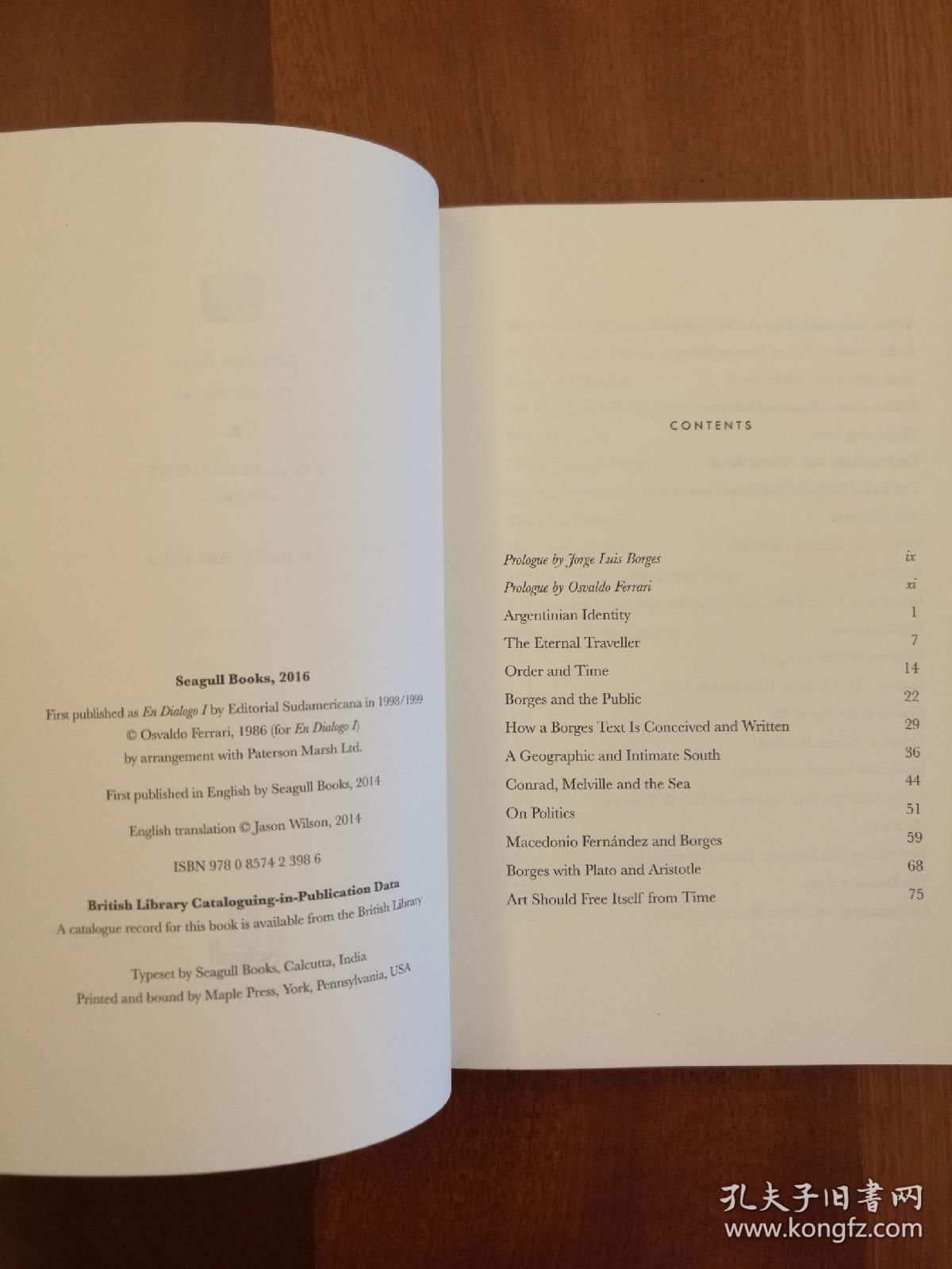 Conversations, Volume 1, Volume 2, Volume 3 （卷一为平装本，卷二和卷三为精装本） (三册合售）（现货，实拍书影）