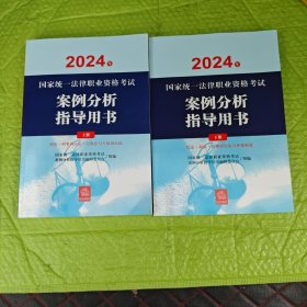 司法考试2024年国家统一法律职业资格考试案例分析指导用书（全2册）