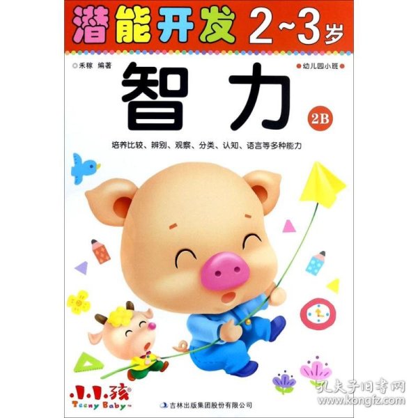 潜能开发：智力（2-3岁 幼儿园小班 2B）