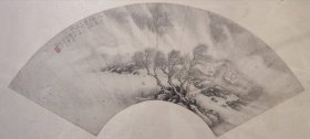清道光进士，内阁学士，礼，兵部侍郎,画与汤贻汾并称“汤戴”戴熙”临宋人笔意“山水画扇面