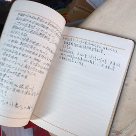 老日记本 写于1966。工作笔记