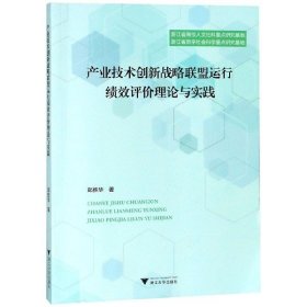 产业技术创新战略联盟运行绩效评价理论与实践