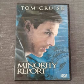 205影视光盘DVD：tom cruise minorityreport 一张光盘盒装