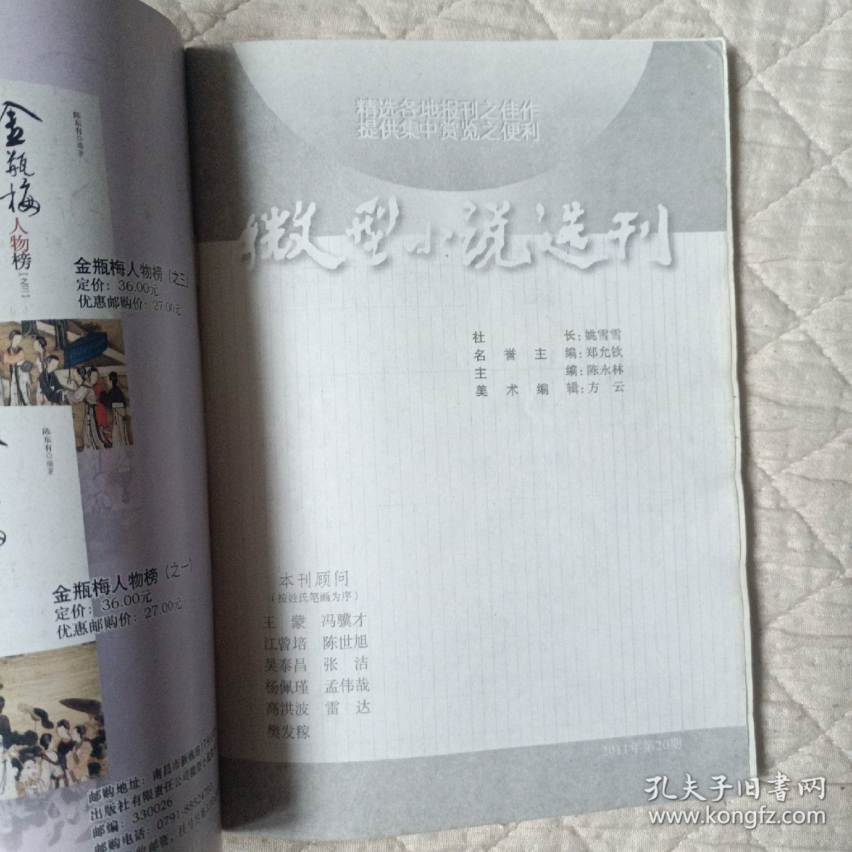 微型小说选刊（2011·20）