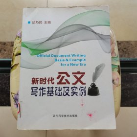 新时代公文写作基础及实例 胡乃民 四川科技出版社