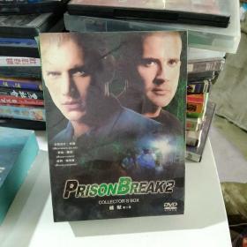 越狱第二季5碟DVD