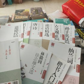 田英章楷书练字帖:入门+唐诗宋词+论语道德经孙子兵法+古文观止纳兰词三字经+文选( 套装全11册)