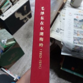 硬精装本旧书《毛泽东在东湖梅岭（1953-1974）》(无外面的盒子)一册