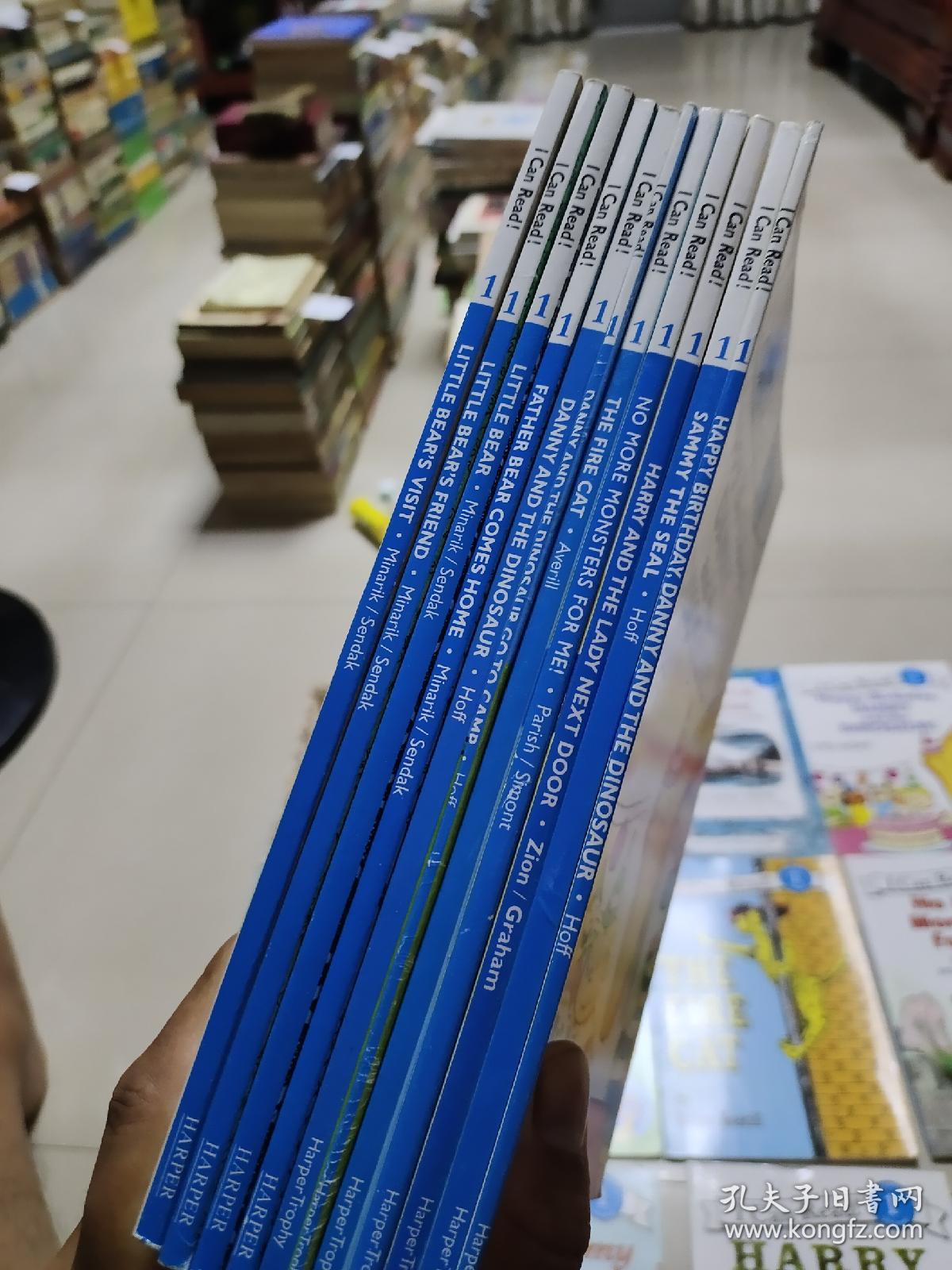 (I Can Read,Level 1)：Little Bear's Visit、Little Bear's Friend、Father Bear Comes Home、Sammy The Seal、No More Monsters for Me、The fire cat、Danny and the dinosaur、Danny and the dinosaur go to camp (11册)