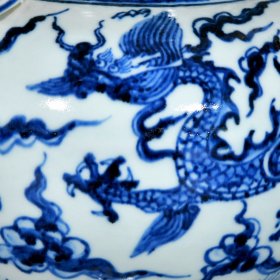 明宣德青花龙纹熏香炉29/19厘米