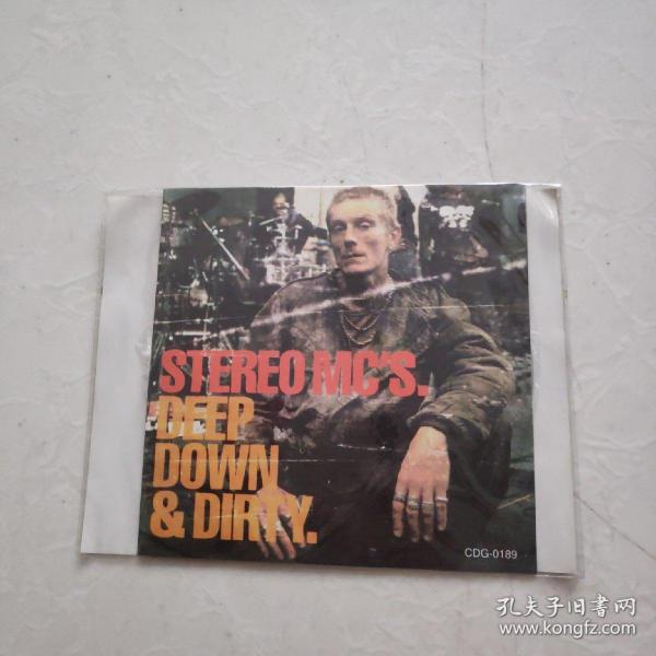 光盘：STERO MC`S DEEP DOWN &DIRTY  简装1碟  如图