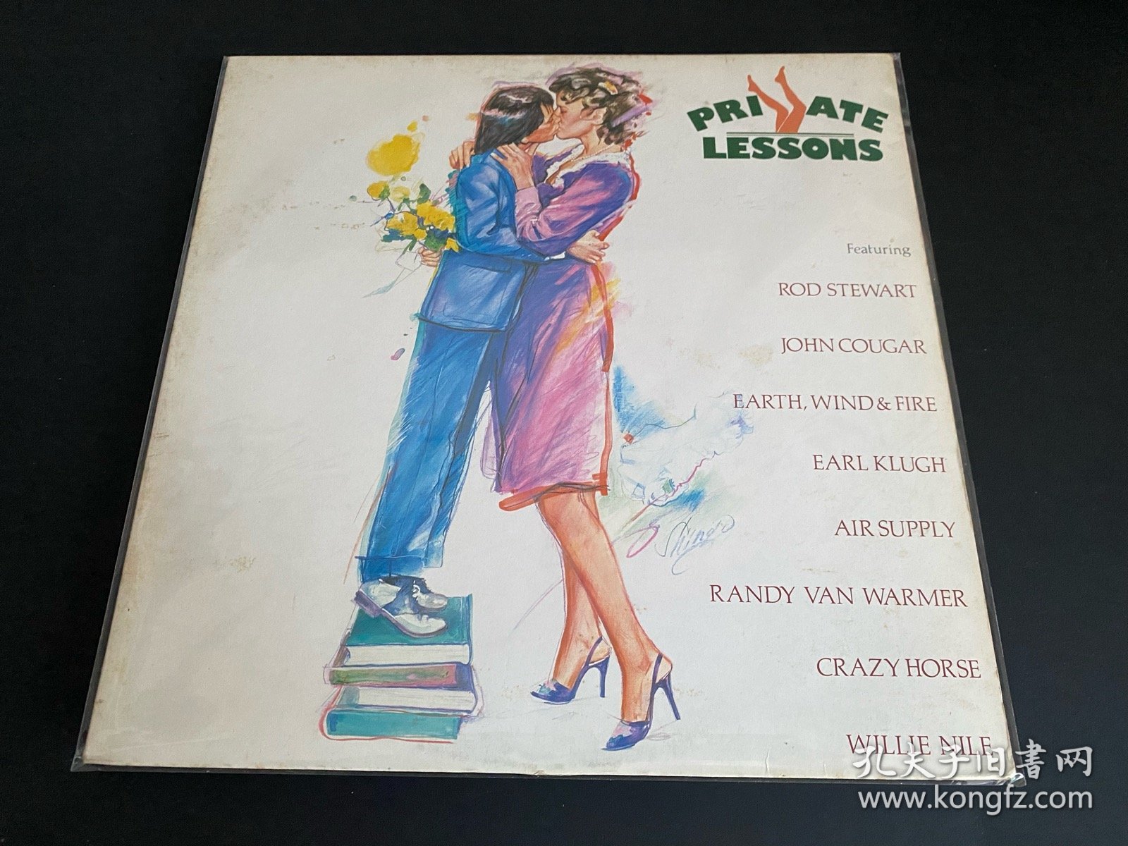 美版 PRIVATE LESSONS 课外授业 1975 意大利经典电影原声 无划痕 12寸LP黑胶唱片