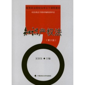 正版 知识产权法 吴汉东 编 中国政法大学出版社