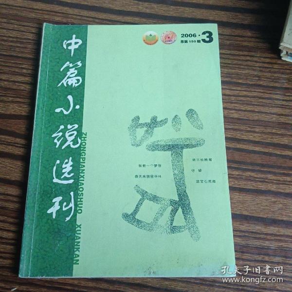 中篇小说选刊2006年第3期