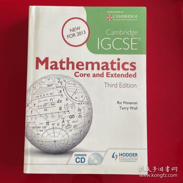 Mathematics core and extended （数学核心与扩展）第三版无光盘