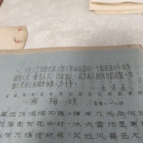 青海818诗首 哈师大诗若干首