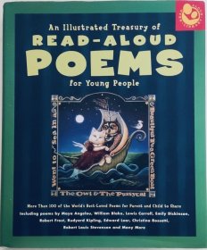 An Illustrated Treasury of Read-Aloud Poems for Young People  经典诗歌集 英文原版精装 大量插图