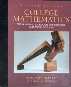 COLLEGE MATHEMATICS History of college 大学数学; 高等数学 英文原版