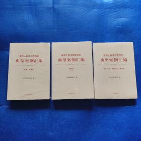 最高人民法院发布的典型案例汇编（民事/商事卷）（知识产权·民事诉讼·索引卷）（刑事卷上下册）4册 未拆封发挂刷开封验视【266】