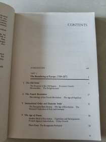 Europe in Retrospect [回溯欧洲 200年】 16开英文原版 有插图