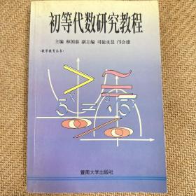 初等代数研究教程