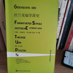 法兰克福学派史：评判理论与政治