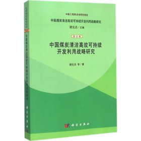 中国煤炭清洁高效可持续开发利用战略研究