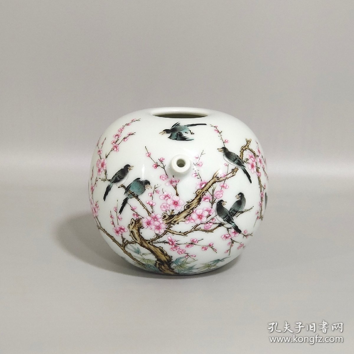 清代雍正喜上眉梢水滴