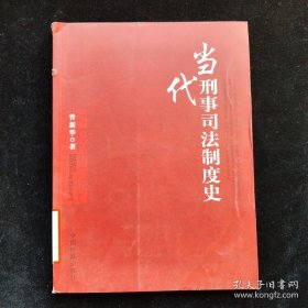 当代刑事司法制度史