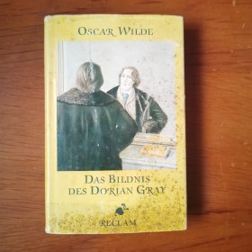 德文 王尔德：多利安·格雷的画像 Das Bildnis des Dorian Gray【 精装正版 德文原版 布面精装本 品新实拍 】