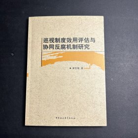 巡视制度效用评估与协同反腐机制研究