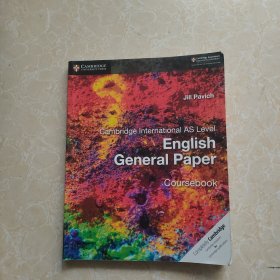 Cambridge International AS Level English General Paper Coursebook 书内有几页划线