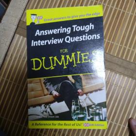 Answering Tough Interview Questions for Dummies  傻瓜书-如何面对挑战性面试问题