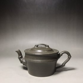 紫砂竹段壶