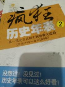 疯狂历史年表(2从一代女皇武则天到晚清大变局公元654年-公元1840年)