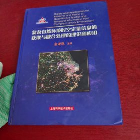 复杂自然环境时空定量信息的获取与融合处理的理论和应用【内页干净 实物拍摄】