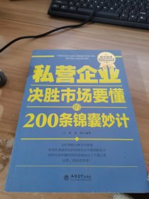 私营企业决胜市场要懂的200条锦囊妙计（成功金版）