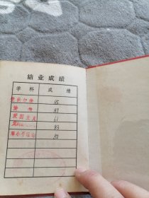 业余党校结业证书