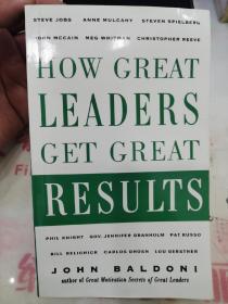 How Great Leaders Get Great Results