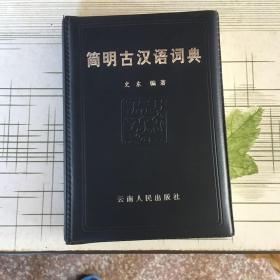 简明古汉语词典