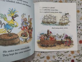 细节控名家Arthur Robins 稀有 My granny is a pirate 平装大16