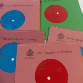 The Linguaphone Institute：English Course 塑料唱片27张