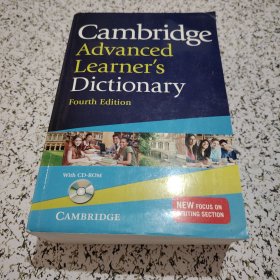 Cambridge Advanced Learner's Dictionary with CD-ROM剑桥高阶最新词典，第四版，附CD 英文原版