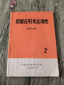 内蒙古妇女运动史 资料汇编 1984年第2期