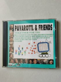 PAVAROTTL & FRIENDS 帕瓦罗蒂和他的朋友演唱会 2VCD【碟片轻微划痕，正常播放】