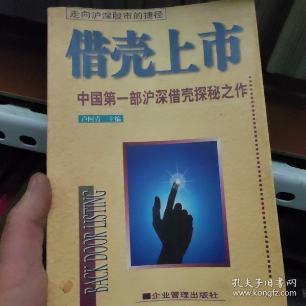 借壳上市:中国第一部沪深借壳探秘之作