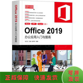 Office2019办公应用入门与提高（常用办公软件快速入门与提高）