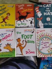 The Shape of Me and Other Stuff Dr Seuss's AB Fox in Socks Hop on pop等等，合计12本，精装