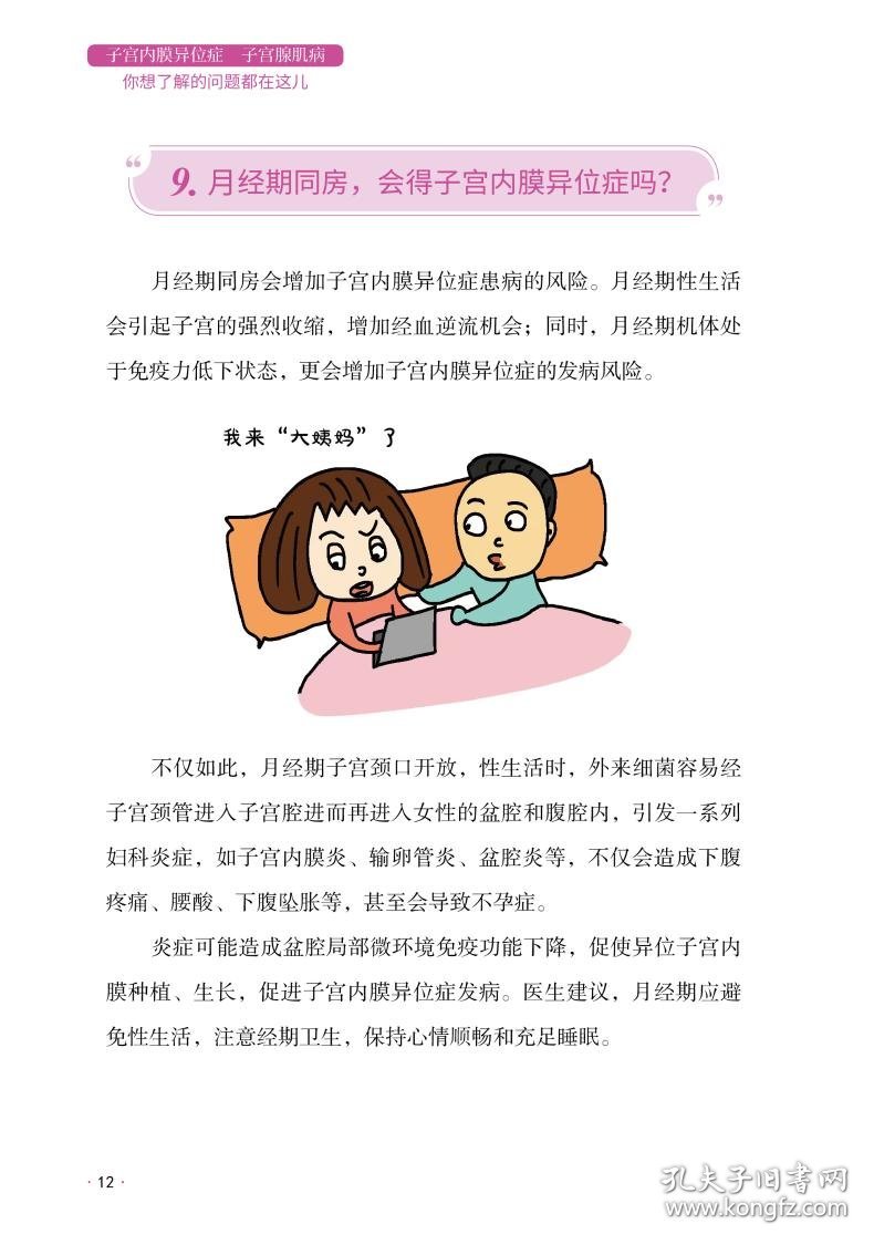 子宫内膜异位症 子宫腺肌病 你想了解的问题都在这儿